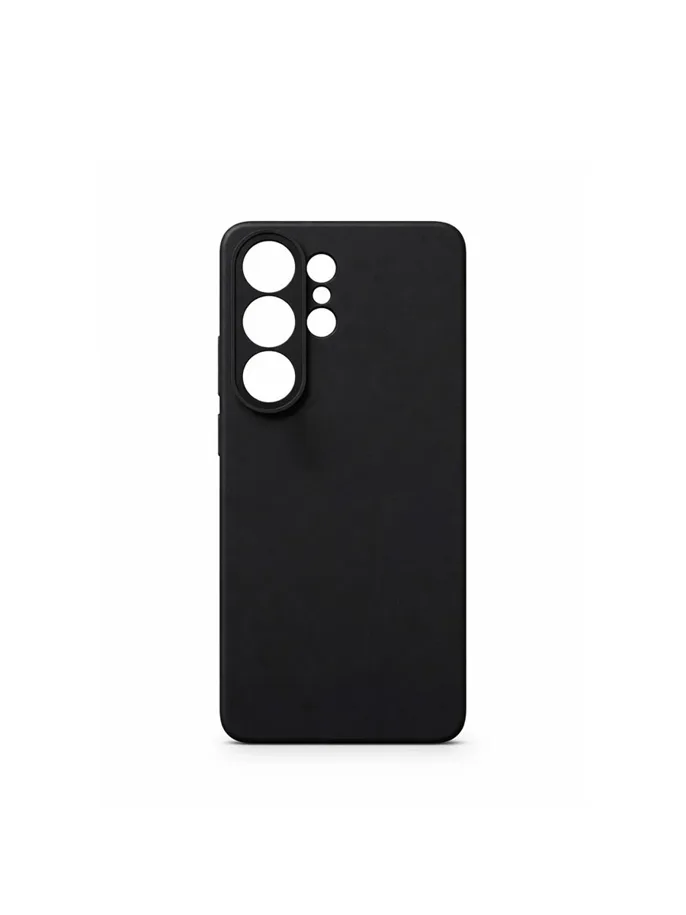 Чехол силиконовый Samsung Galaxy S24 Ultra Silicone Case (черный)