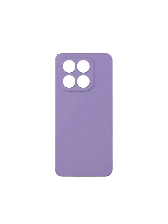 Чехол силиконовый Honor X7d Silicone Case (лиловый)