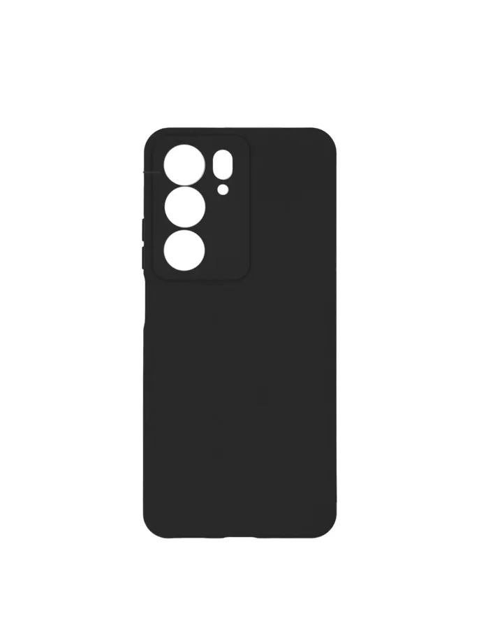 Чехол силиконовый Realme C85 Pro Silicone Case (черный)