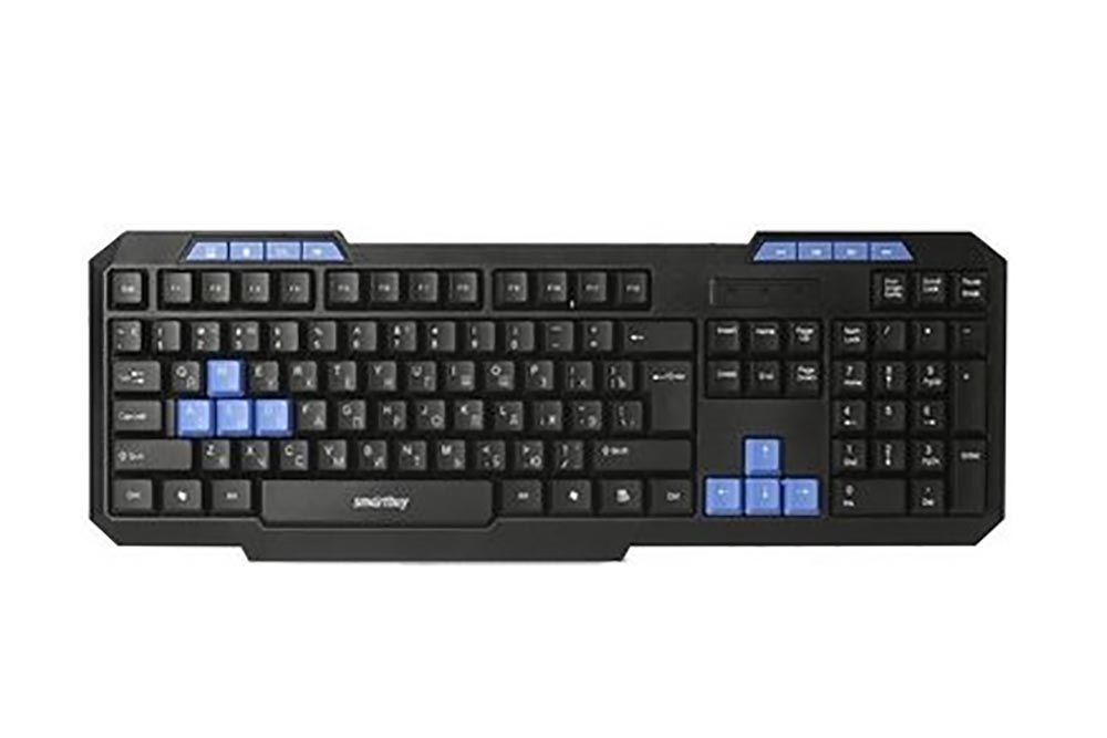 Клавиатура проводная мультимедийная Smartbuy ONE 221 (черный)
