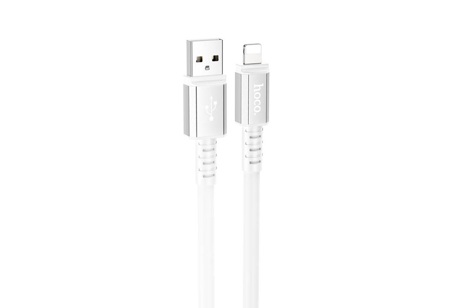 Кабель USB - Lightning HOCO X85 Strength , 1м (белый)