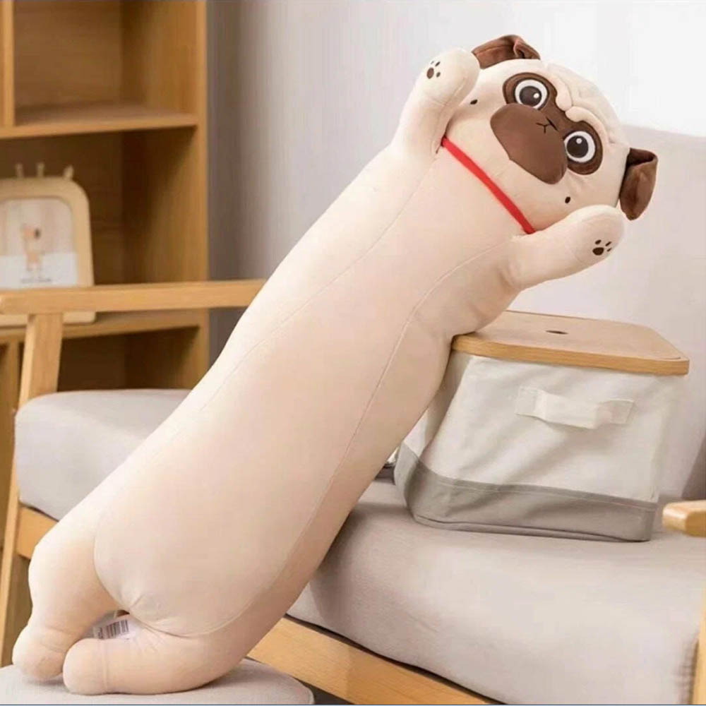 Мягкая игрушка Собака Батон, 60 см (бежевый)