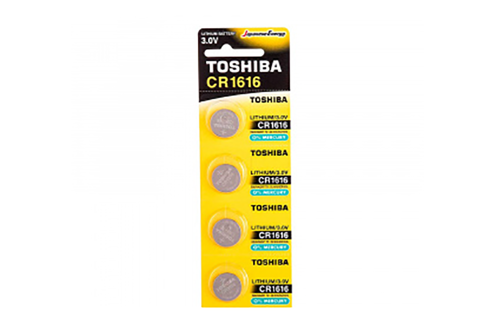 Элемент питания TOSHIBA CR1616 BL5 (цена за один элемент)