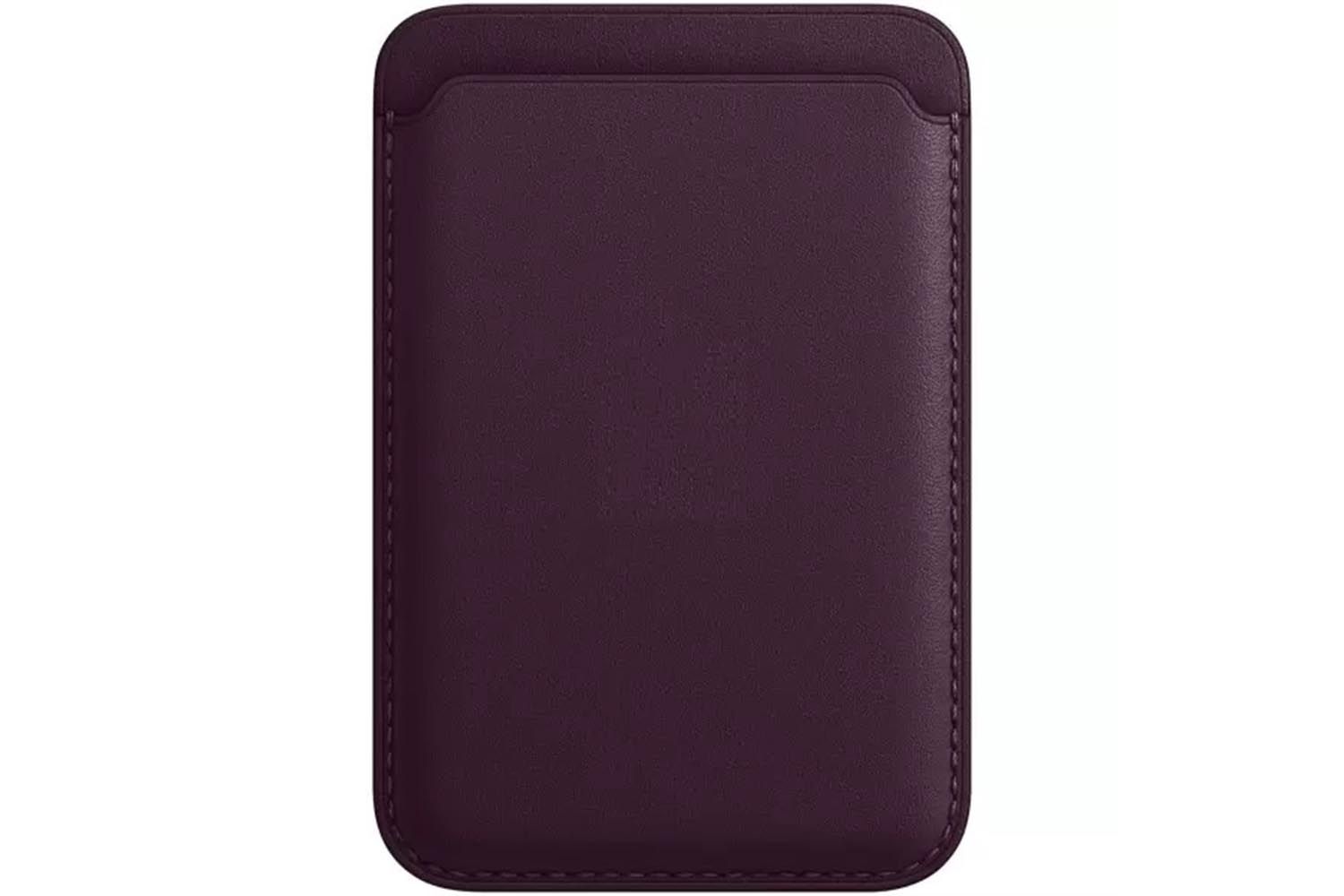 Кожаный Карт Холдер c Magsafe для Apple iPhone (фиолетовый)