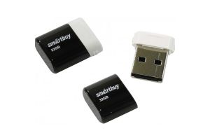 Флеш-накопитель USB 32GB SmartBuy Lara (черный)