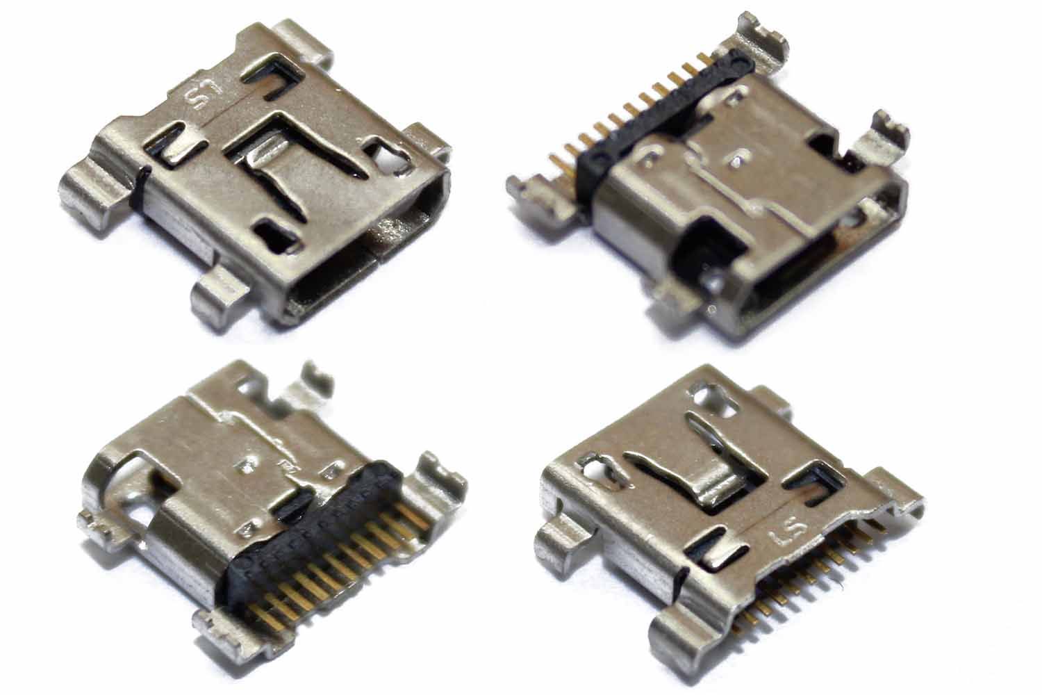 Разъем зарядки MicroUSB 11 pin в середину платы LG G3 D855