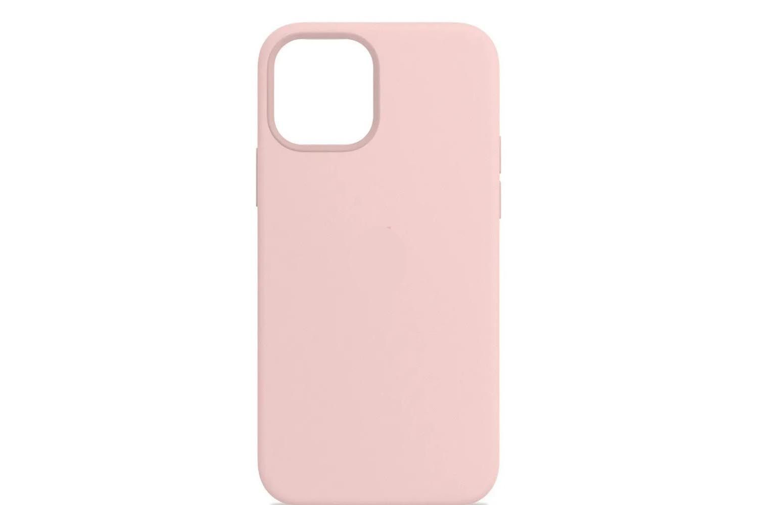 Чехол силиконовый для Apple iPhone 14 Plus (розовый-песок)