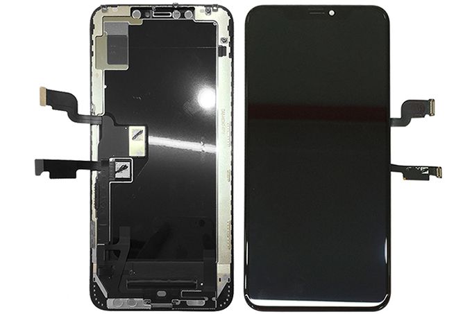 Дисплей Apple iPhone Xs Max OLED ALG в сборе с сенсором (черный)