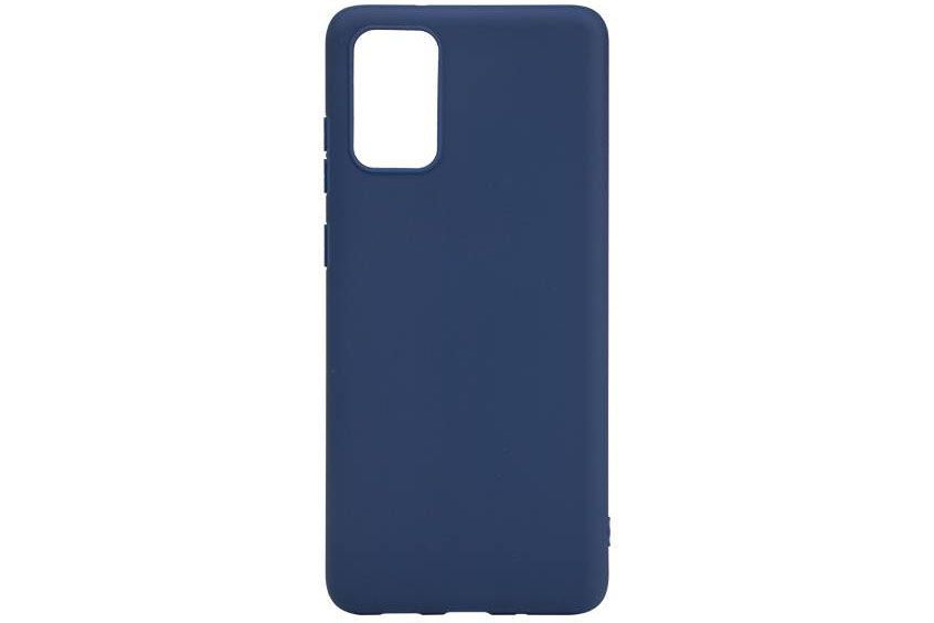 Силиконовый чехол кейс Samsung Galaxy A52 SM-A525F (синий)
