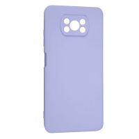 Силиконовый чехол FASHION CASE Xiaomi POCO X3 (сиреневый)