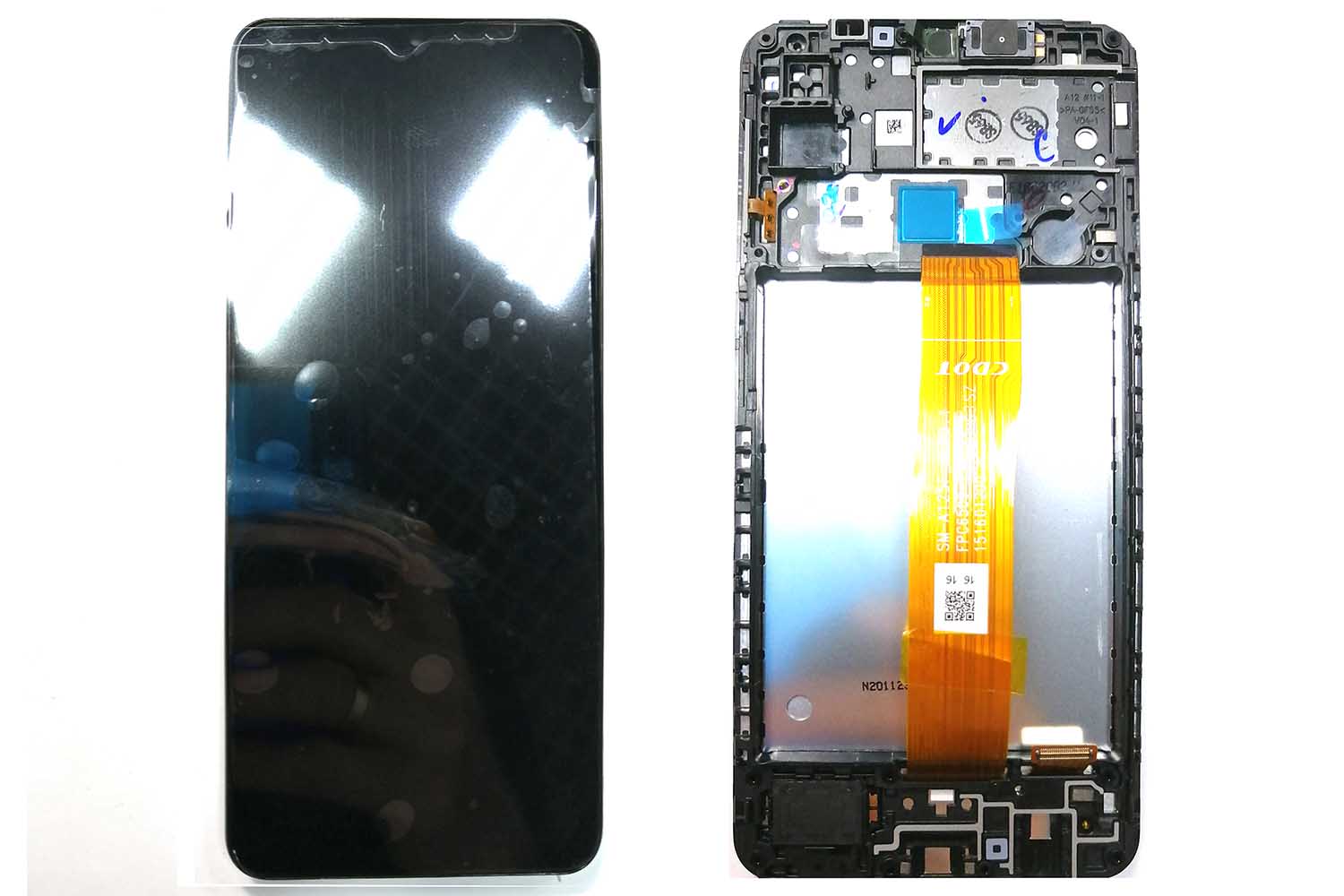 Дисплей Samsung Galaxy A12 2020 SM-A125F (черный) Оригинал GH82-24490A, цена с установкой в АСЦ