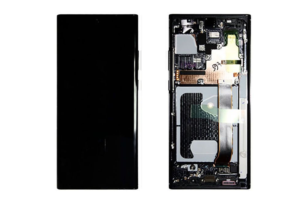 Дисплей Samsung Galaxy Note 20 Ultra SM-N985F (черный) Оригинал GH82-23622A, цена с установкой в АСЦ