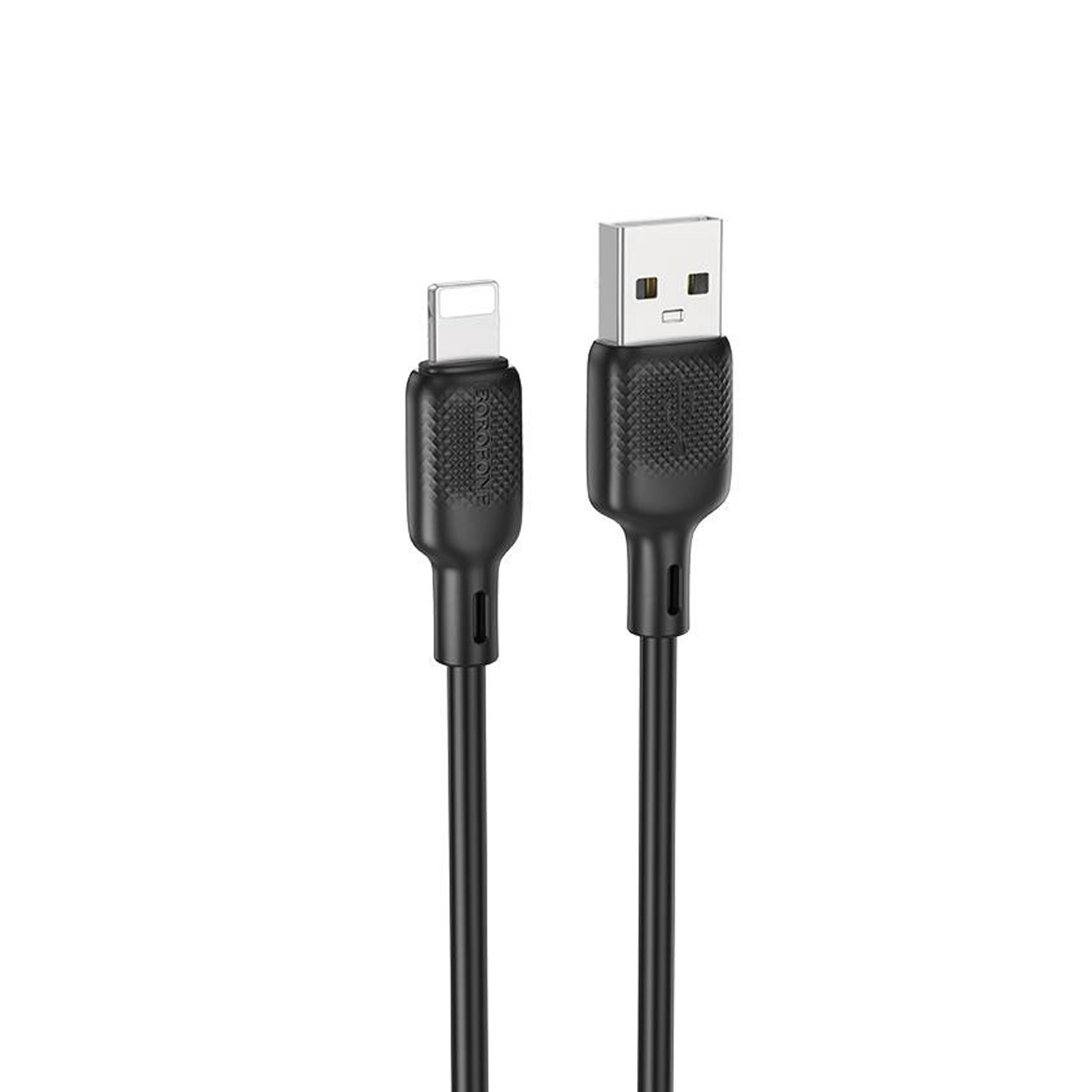 Кабель Borofone USB - Lightning BX113 Lenny 1M (черный)