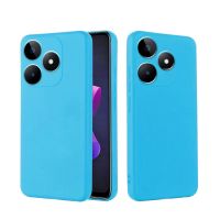 Cиликоновый чехол FASHION CASE Realme C53 (бирюзовый)