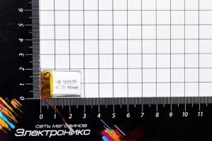 Литий-полимерный аккумулятор BW502025 (26X20X5mm) 3.7V 400mAh