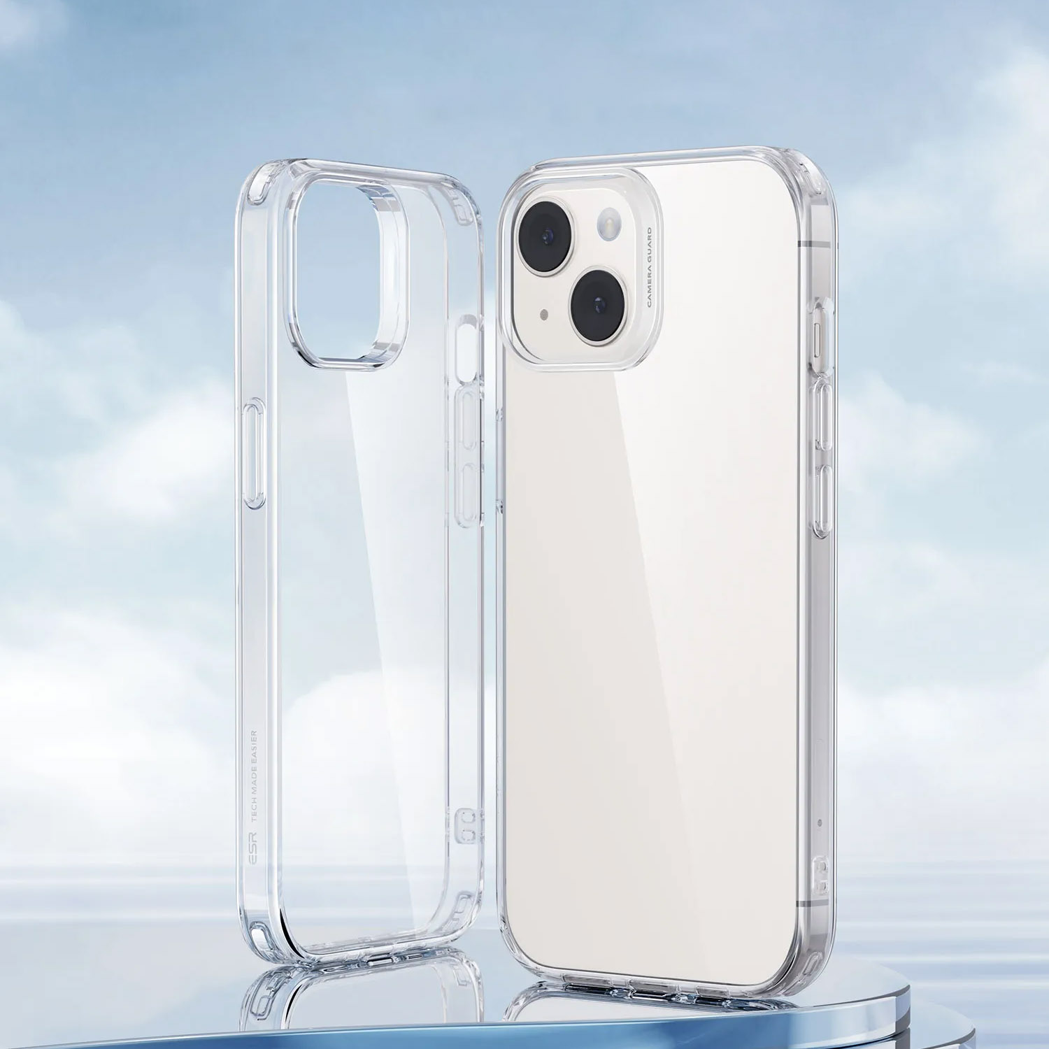 Чехол силиконовый для Apple iPhone 15 Clear Case 2mm (прозрачный)