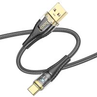 Кабель HOCO U121 Gold standard USB -Type-C (черный)