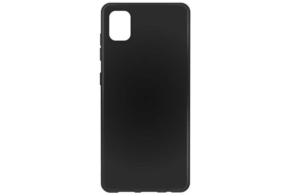 Силиконовый чехол кейс Samsung Galaxy A52 SM-A525F (черный)