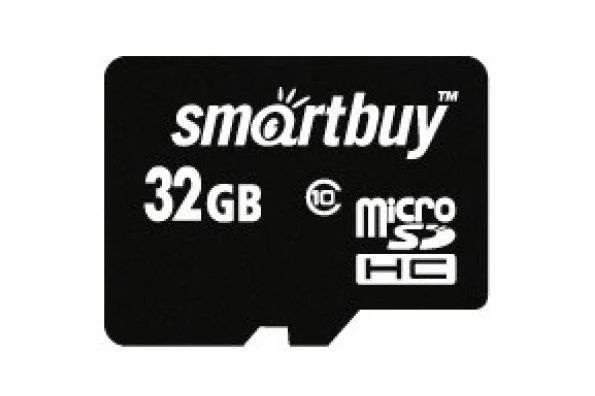 Карта памяти MicroSD 32GB SmartBuy Class 4 без адаптера