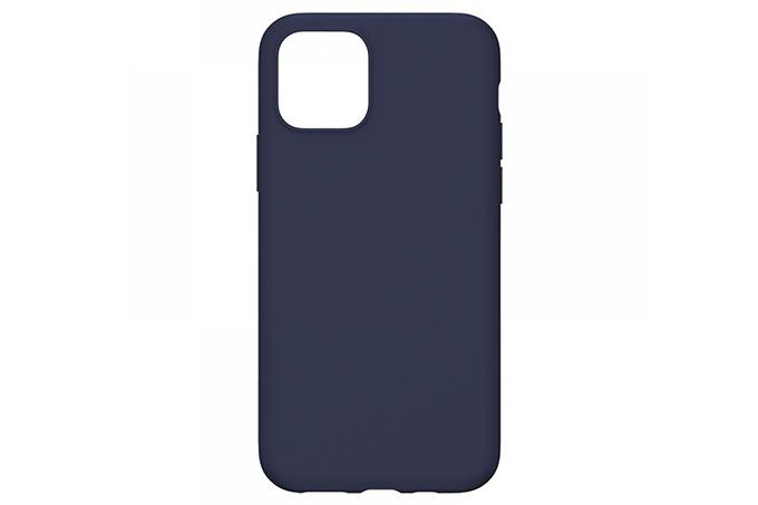 Чехол силиконовый для Apple iPhone 11 Pro (тёмно-синий)