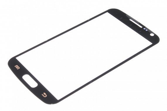 Стекло Samsung i9260 Galaxy Premier (черный) для переклейки на дисплей