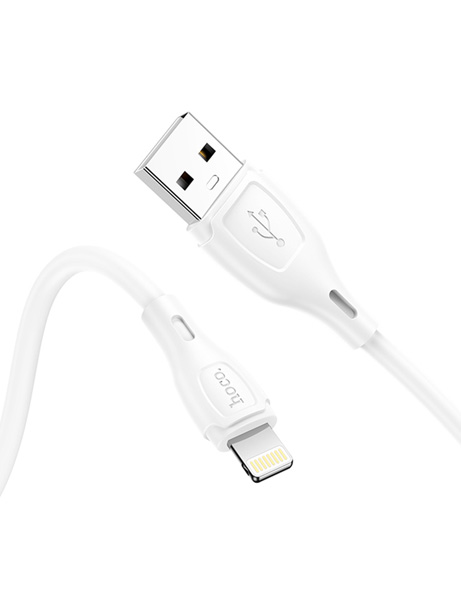 Кабель HOCO X61 Ultimate USB - Lightning (белый)