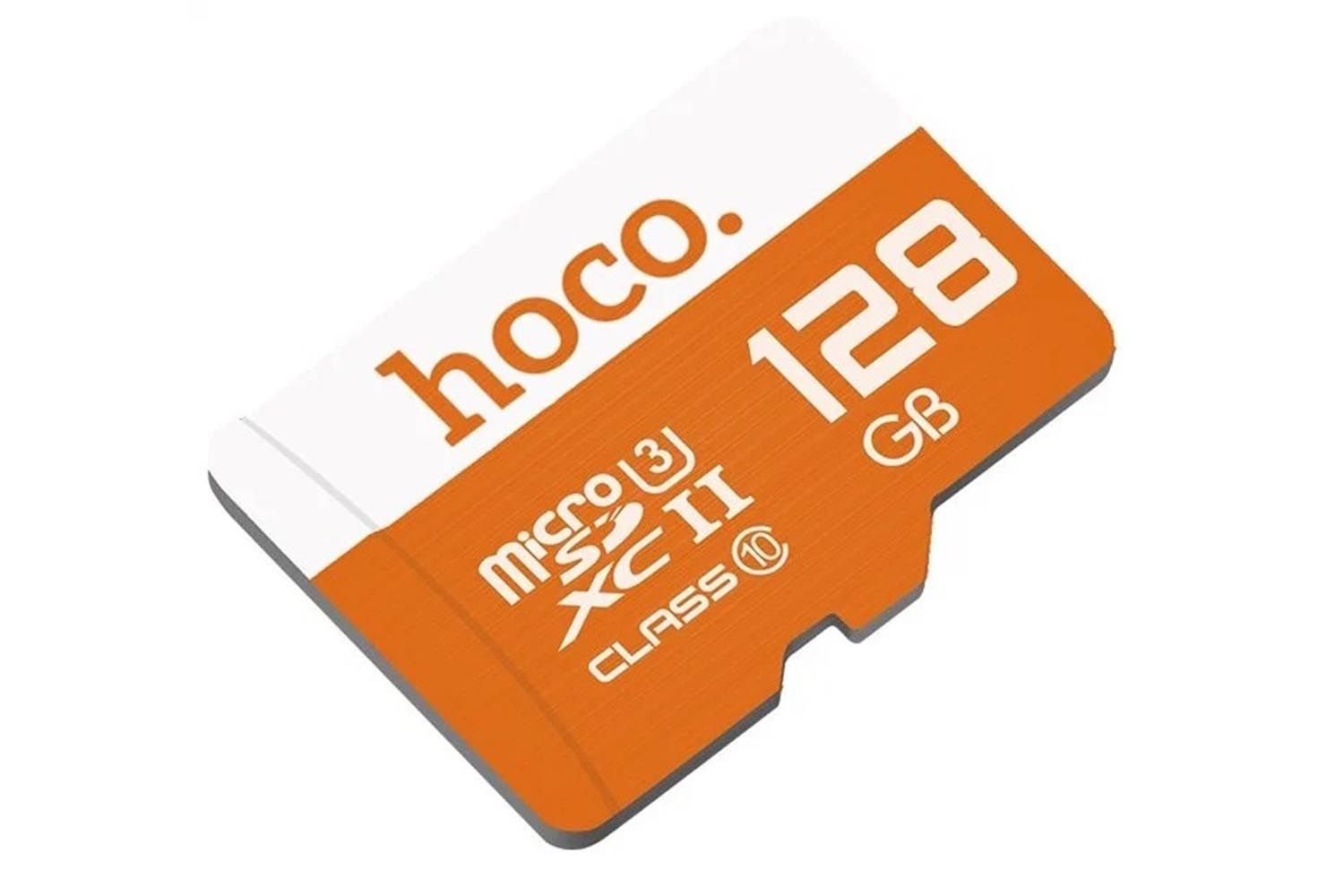 Карта памяти MicroSD 128Gb HOCO TF High speed (оранжевый)