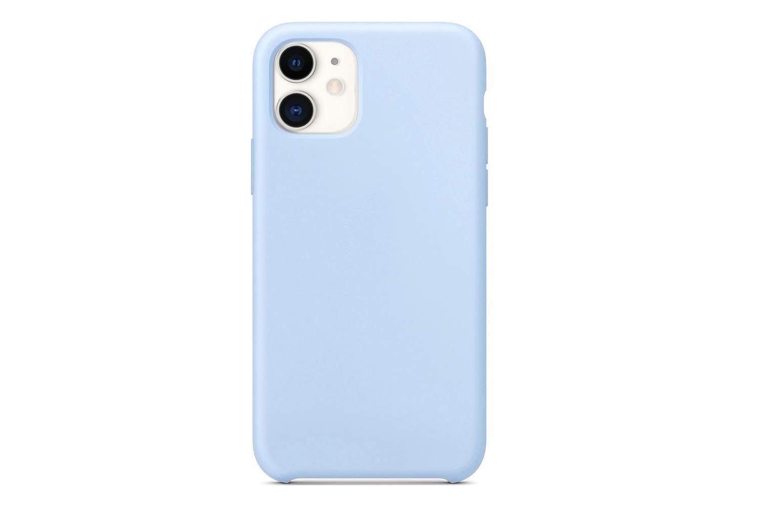 Чехол силиконовый для Apple iPhone 11 (голубой)