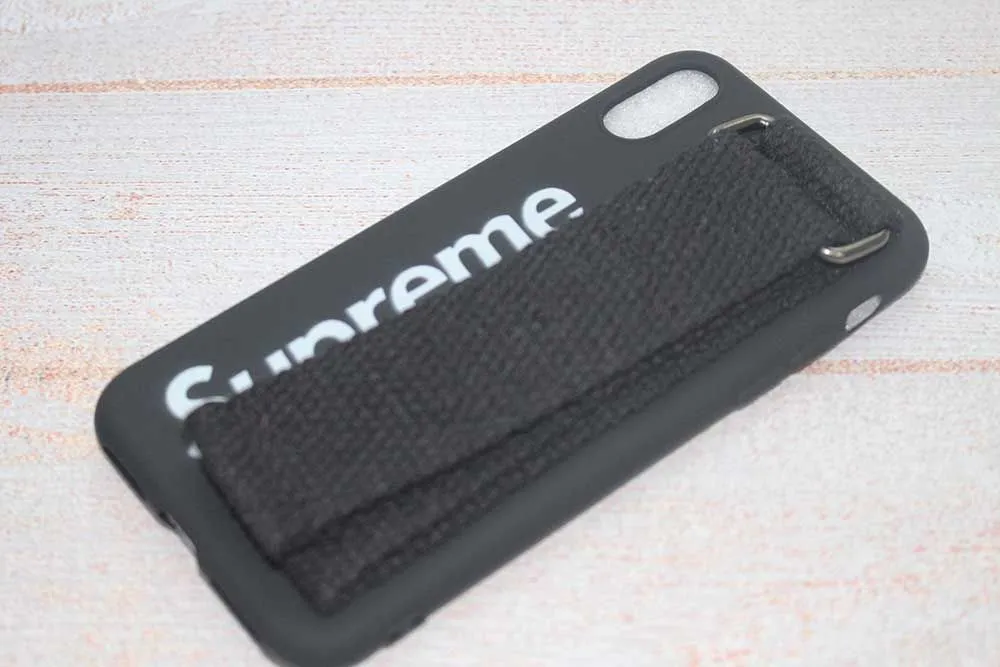 Чехол силиконовый для Supreme 1.5mm для Apple iPhone X,Apple iPhone Xs черный