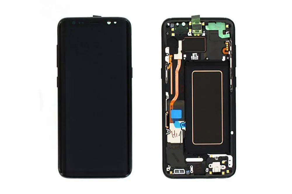 Дисплей Samsung Galaxy S8 SM-G950F (черный) Оригинал GH97-20457A, цена с установкой в АСЦ