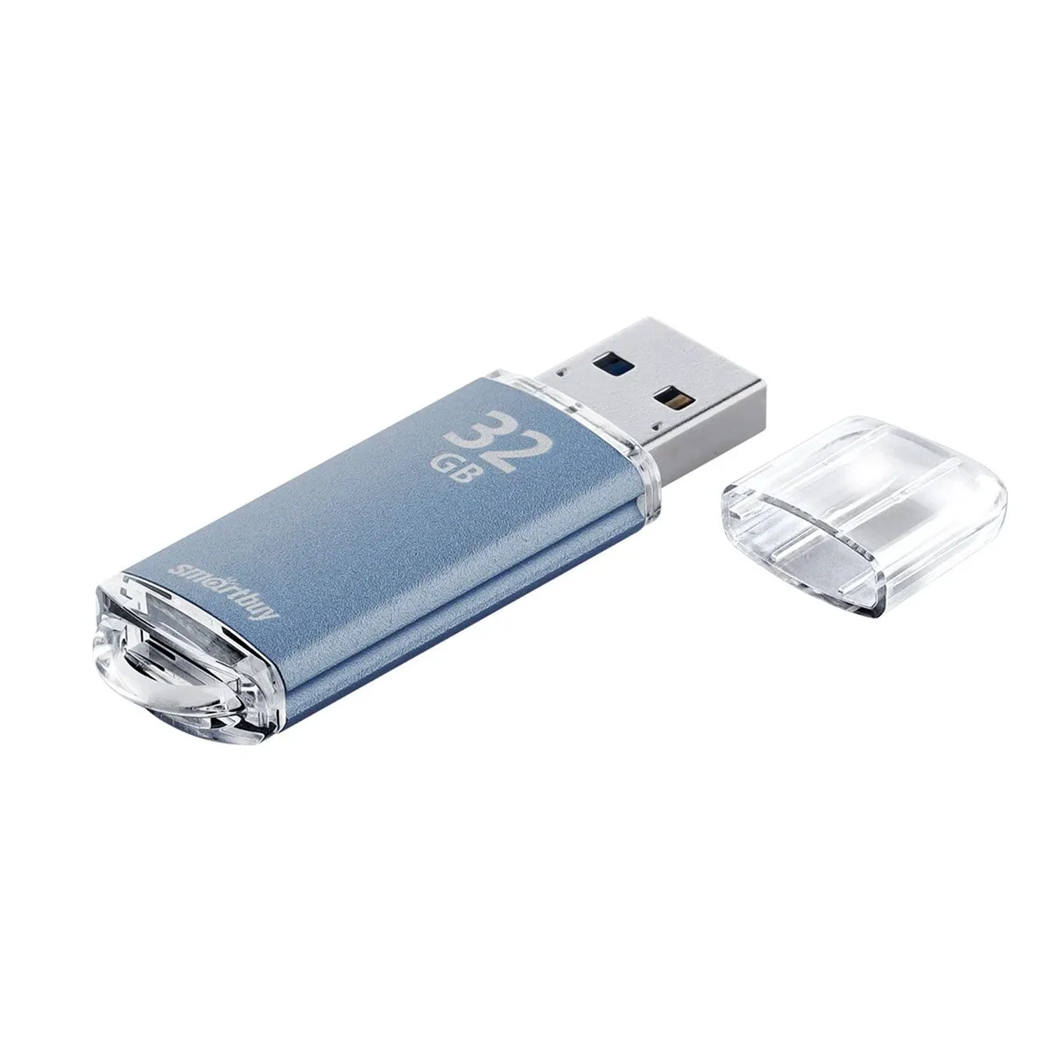Флеш-накопитель USB 32GB SmartBuy V-Cut (синий)