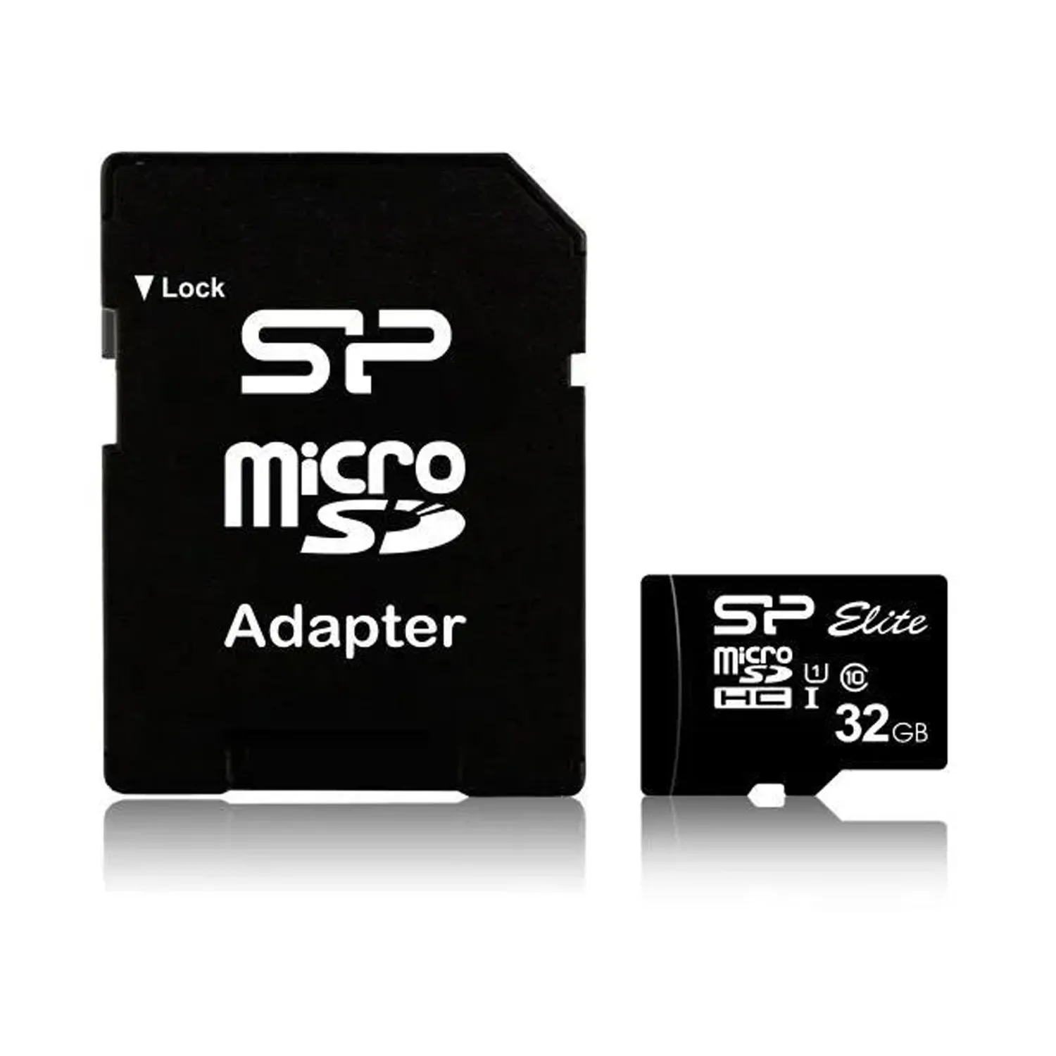 Карта памяти MicroSD 32GB Silicon Power Class 10 + SD адаптер