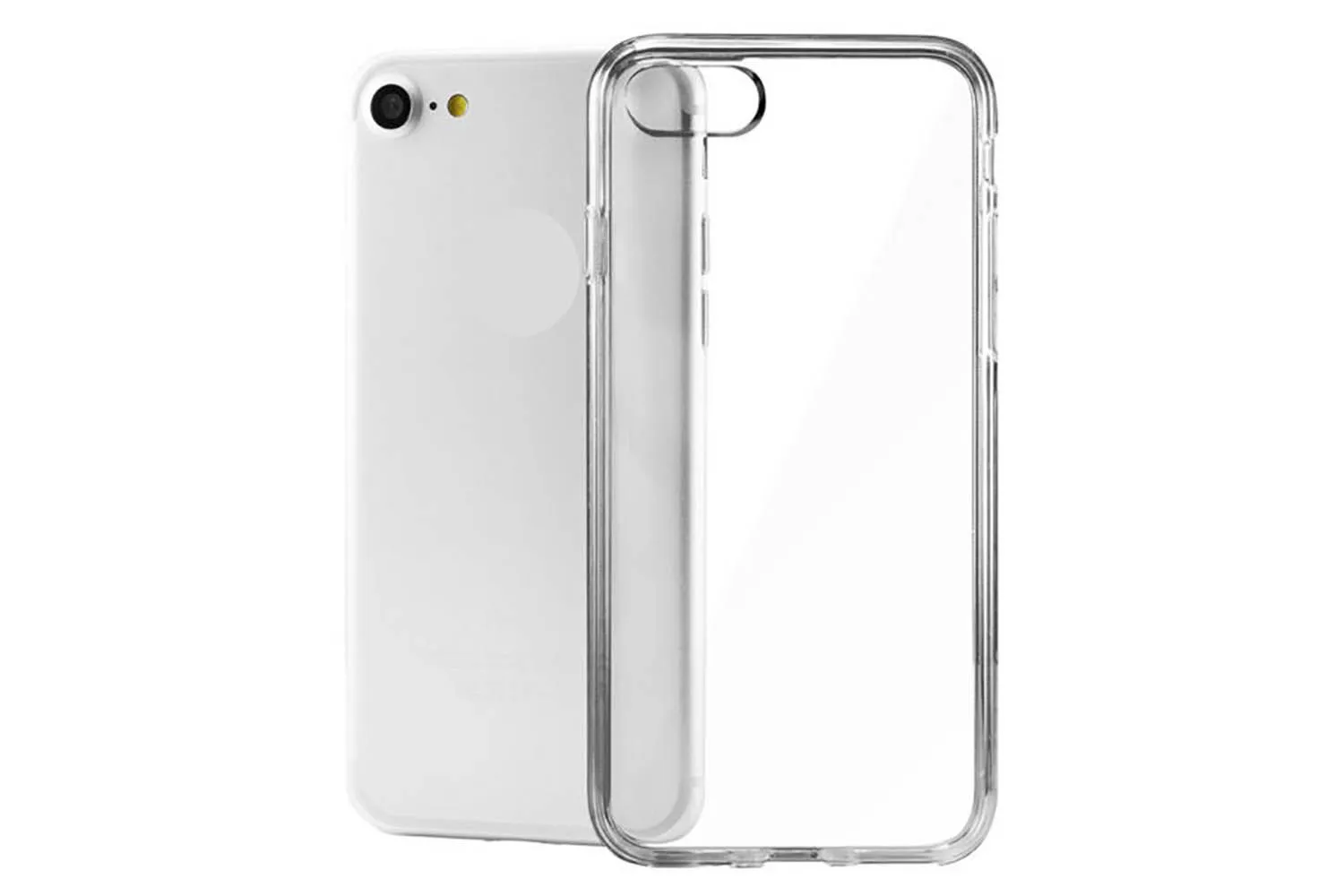 Чехол силиконовый для Apple iPhone Clear Case 2mm для Apple iPhone 7 (прозрачный)