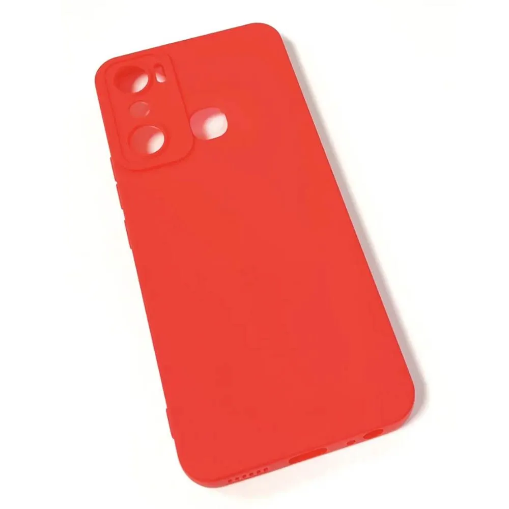 Силиконовый чехол FASHION CASE Infinix HOT 20i (красный)