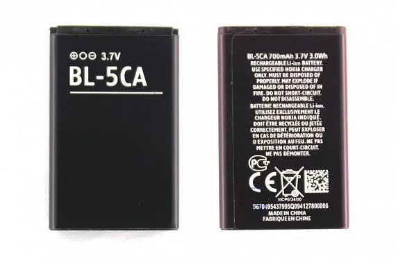 Аккумулятор Nokia BL-5CA BL-5CB 1112 1110 1200 1208 1680с