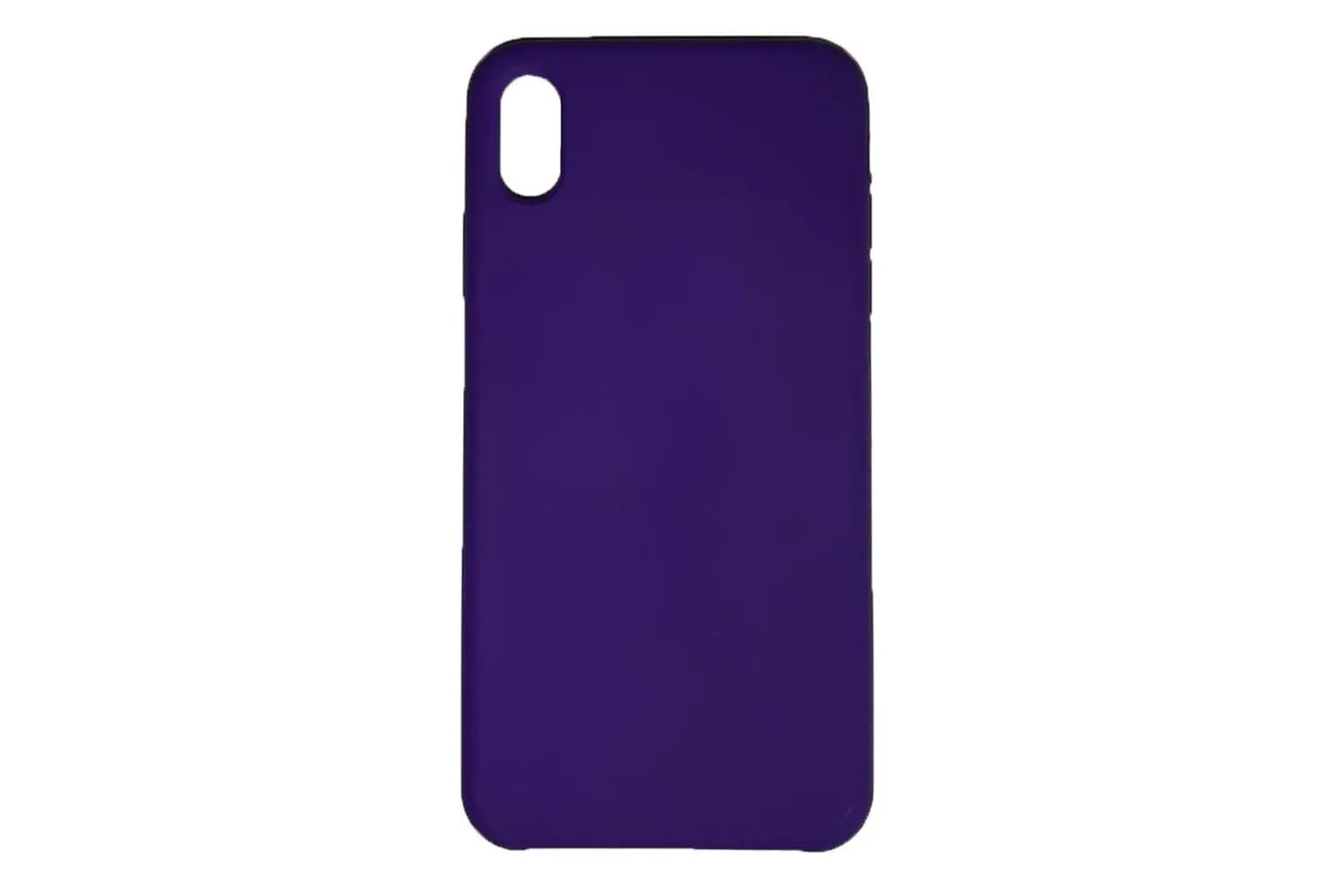 Чехол силиконовый для Apple iPhone X, Apple iPhone Xs (фиолетовый)