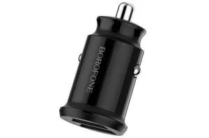 Автомобильное зарядное устройство 2 USB Borofone BZ8 MaxRideDual, 2400mAh (чёрный)