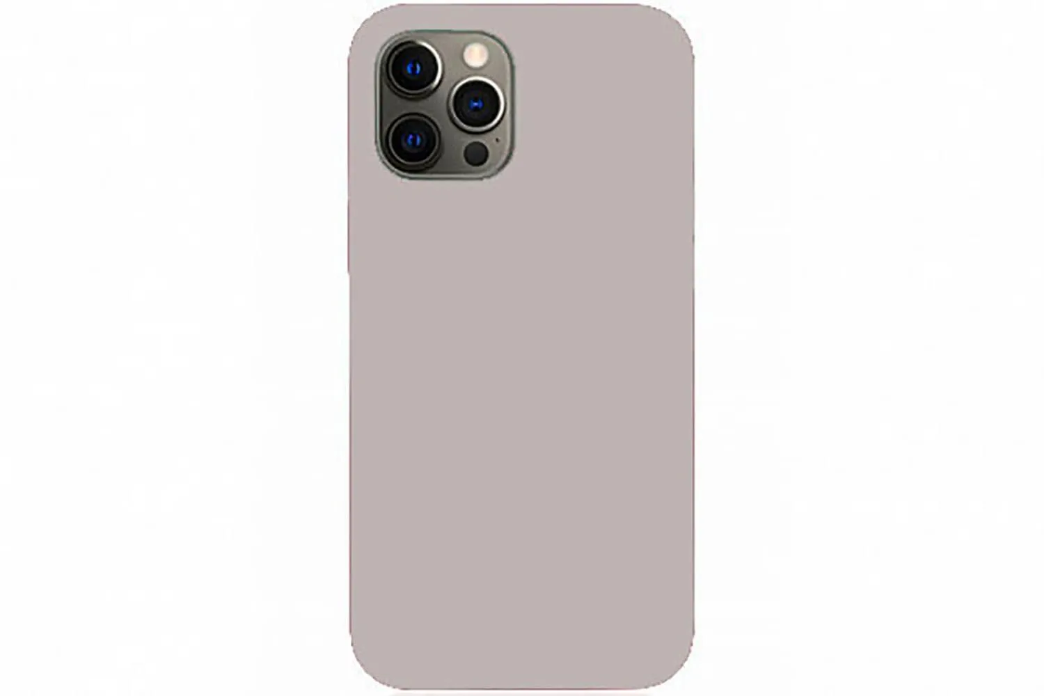 Чехол силиконовый для Apple iPhone Xr (серый песок)