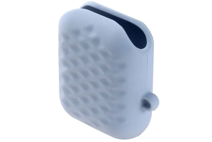 Чехол силиконовый для Airpods Waterproof 2 (голубой)