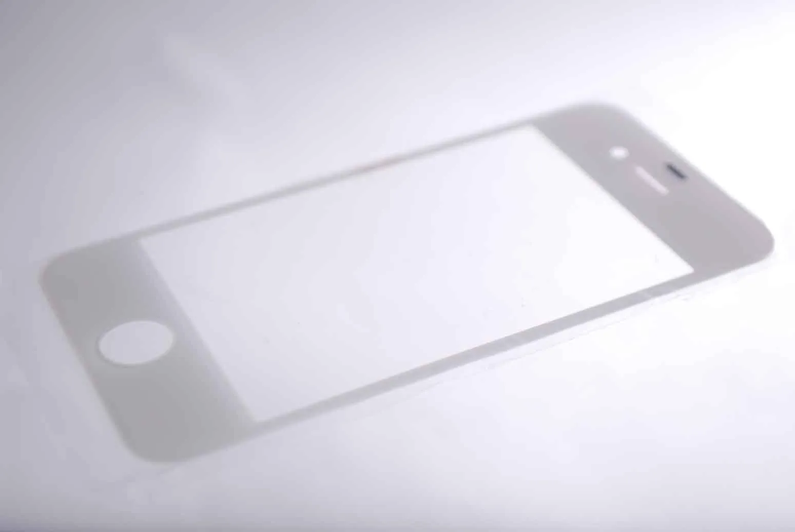 Стекло Apple iPhone 4S (белый) для переклейки на дисплей