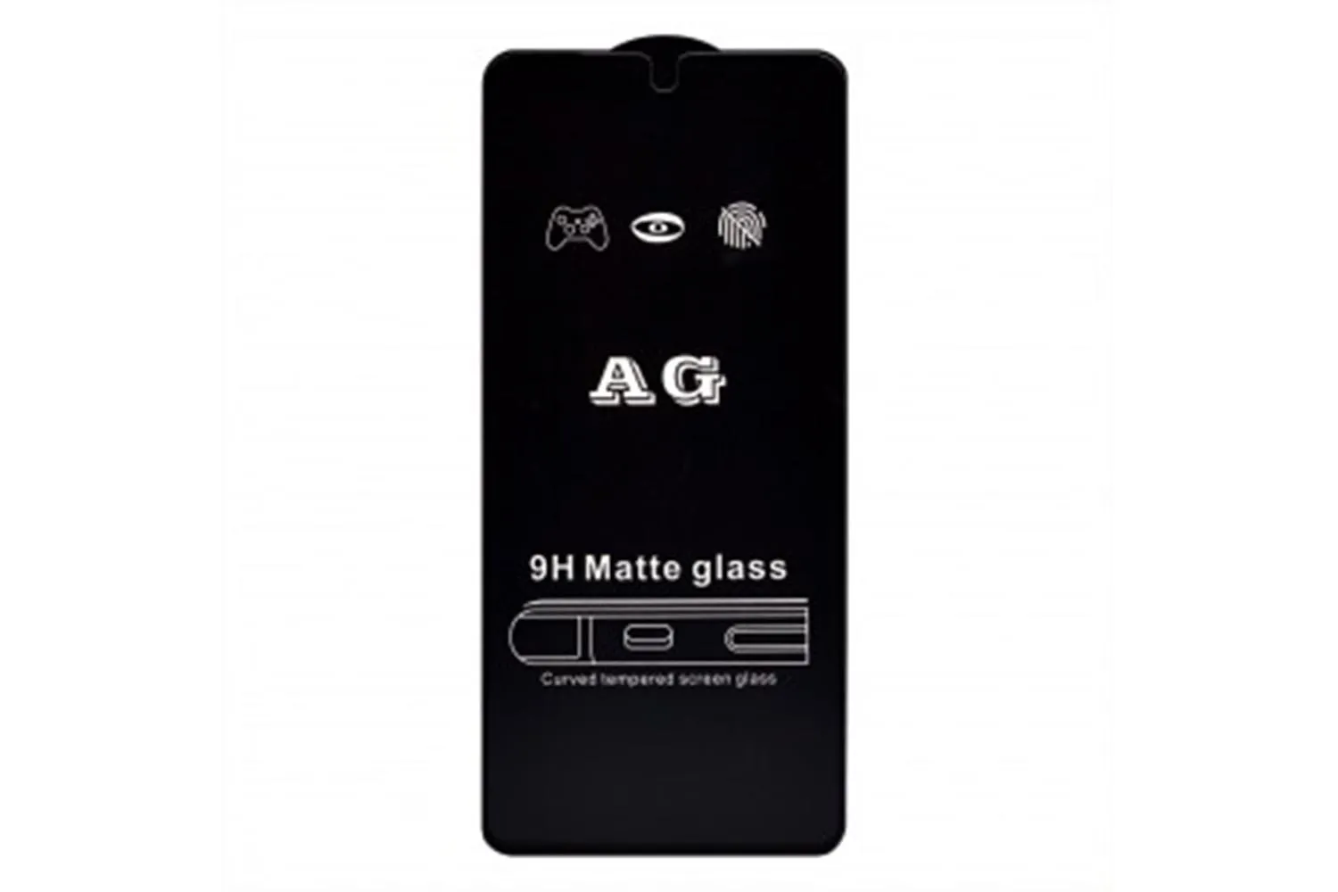 Противоударное стекло Matte Glass для Huawei Honor X8, X30i, Realme C31,C33, TEС SPARK 8P,9Р матовое