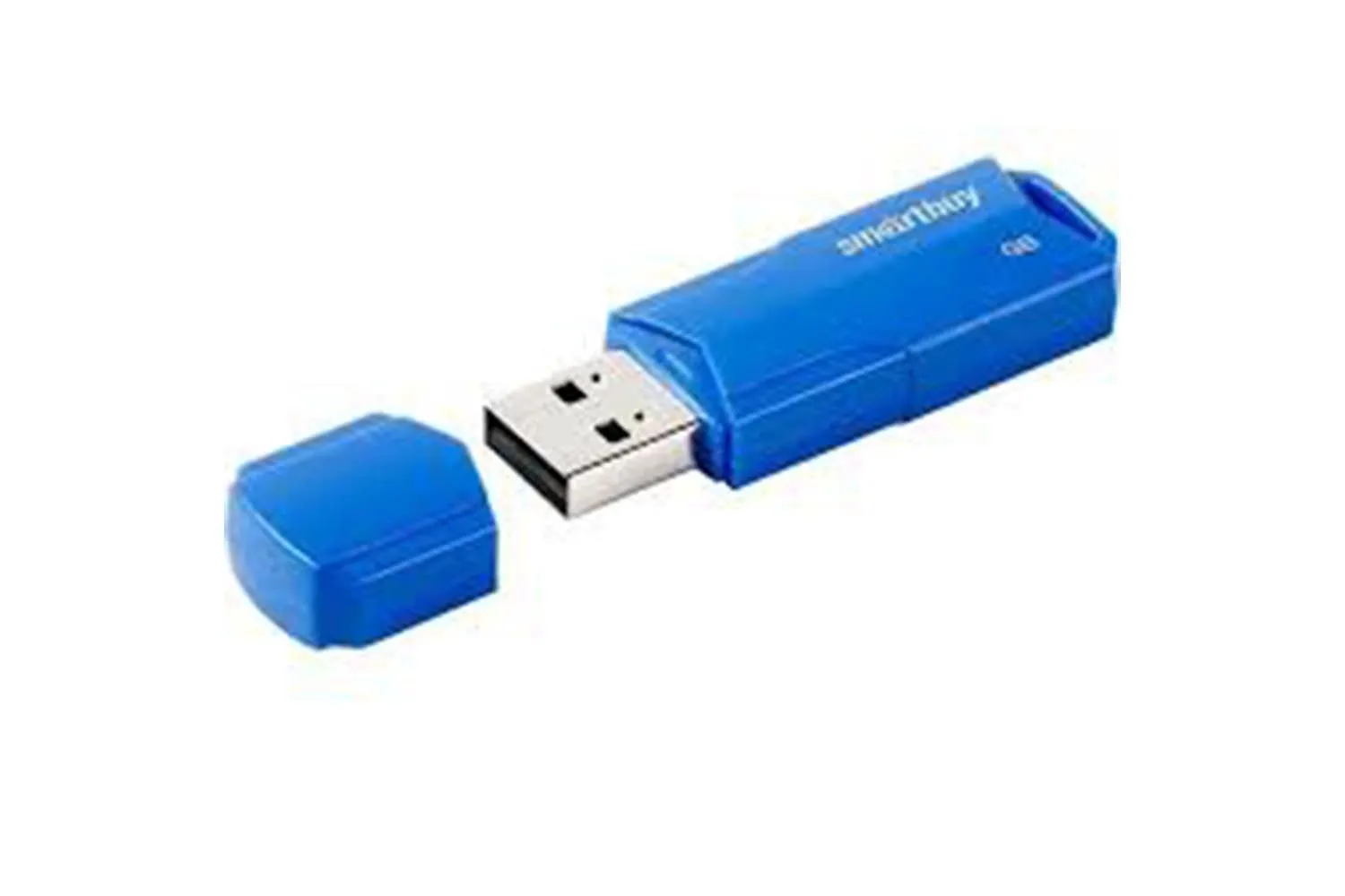 Флеш-накопитель USB  8GB  SmartBuy Clue (синий)