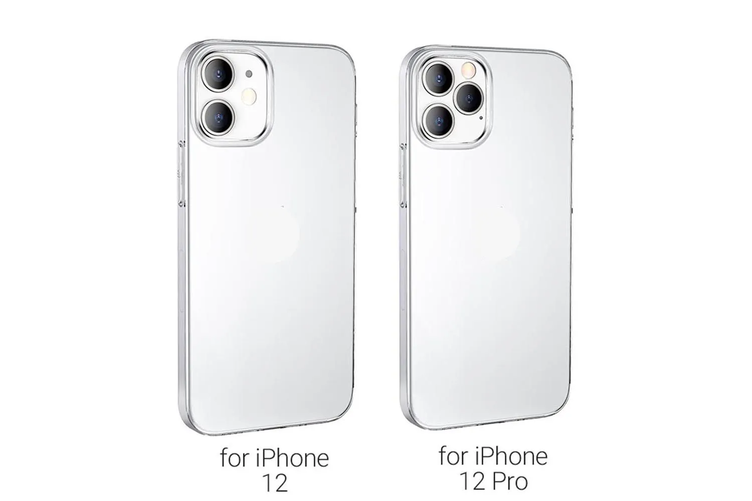 Чехол силиконовый HOCO для Apple iPhone 12, 12 Pro “Light series” (прозрачный)