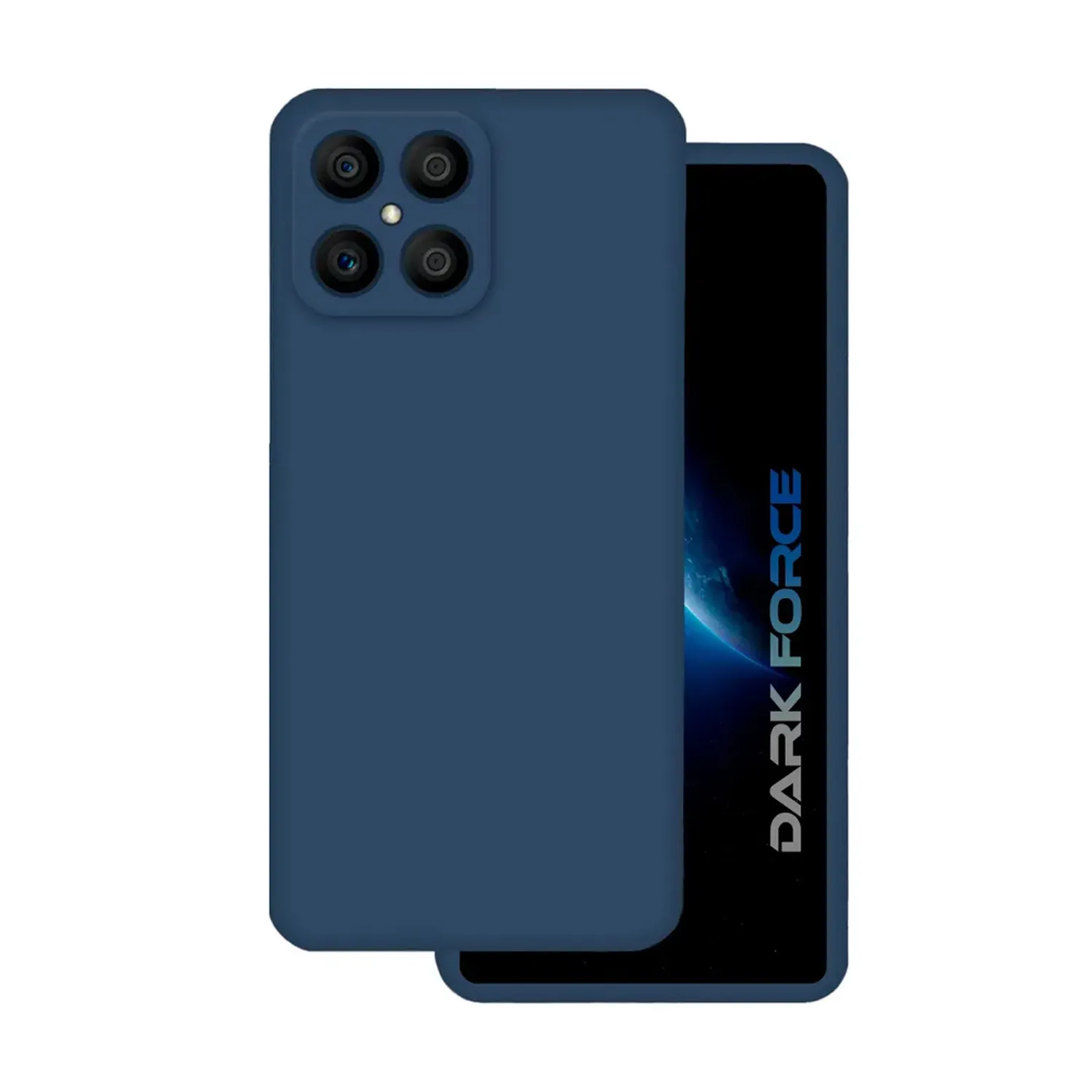 Силиконовый чехол FASHION CASE Huawei Honor X8, Honor X30i (2022) (темно-синий)