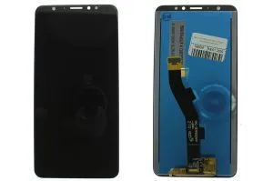 Дисплей Meizu M8 lite в сборе с сенсором (черный)