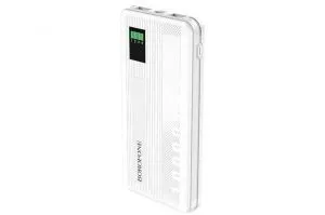 Внешний аккумулятор Power Bank BOROFONE BT32 Precious 2A 10000mAh (белый)