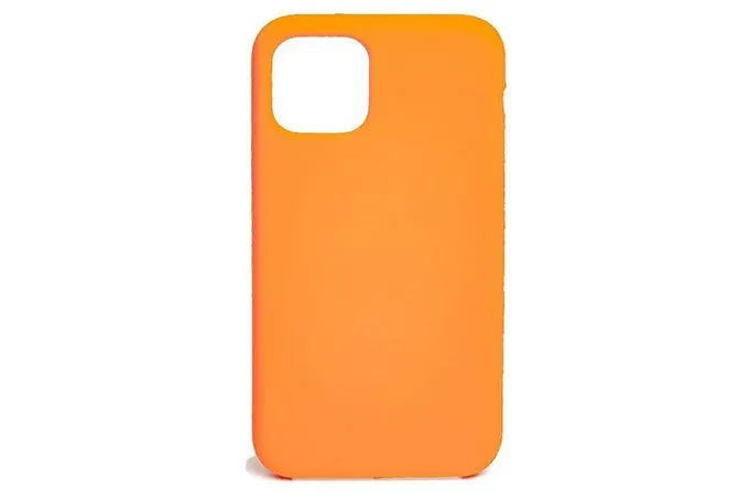 Чехол силиконовый для Apple iPhone 11 Pro (ярко - оранжевый)