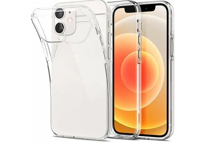 Чехол силиконовый для Apple iPhone Clear Case 2mm для Apple iPhone 12 (прозрачный)