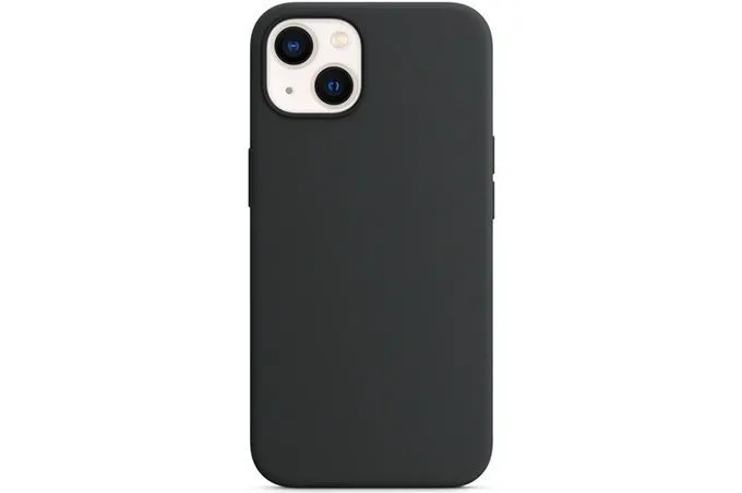 Чехол силиконовый FaisON для APPLE iPhone 13, CA-12, Soft Matte, непрозрачный (черный)