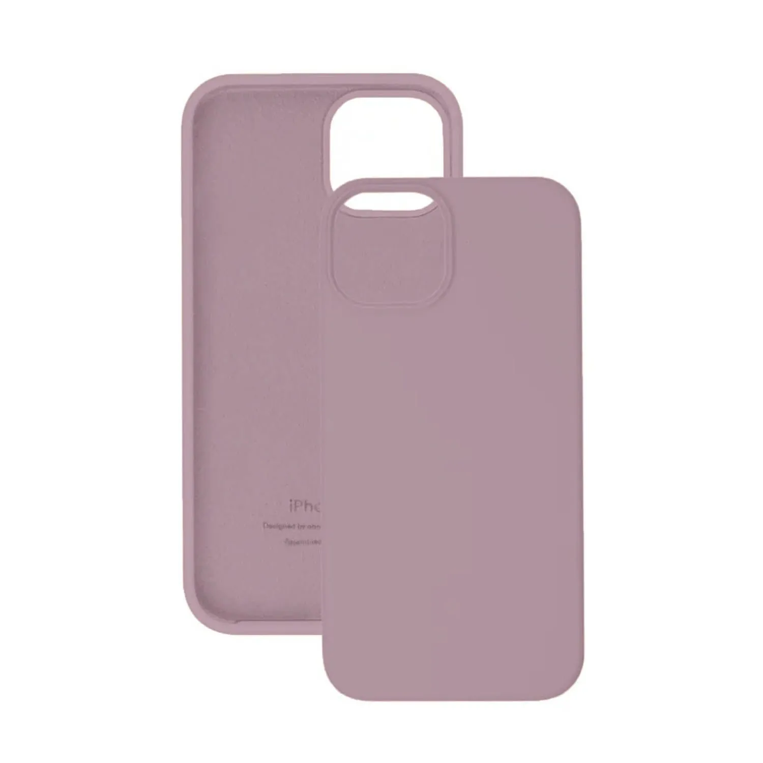 Чехол силиконовый для Apple iPhone 15 Pro (пурпурный)